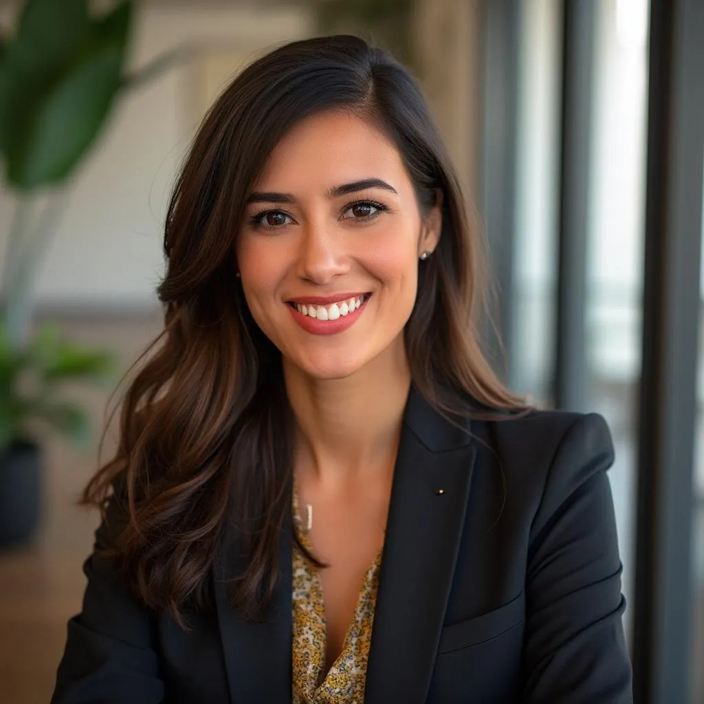 Retrato de Carolina Vélez, Directora de Consultoría Empresarial